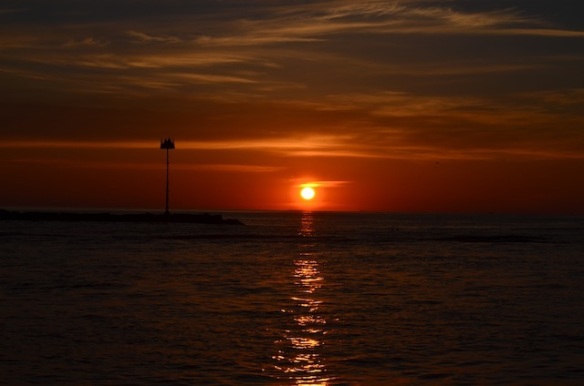 Sunrise at Hampton Harbor